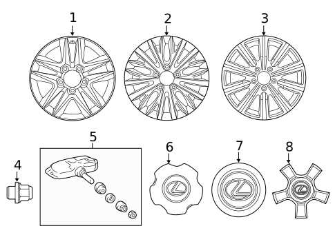 Covers & Trim for 2016 Lexus LX570 #0