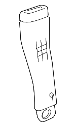 733800R050C0 - Electrical: Inner Buckle for Toyota: RAV4 Image