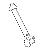 7337042201C3 - Electrical: Belt &amp; Retractor for Toyota: RAV4 Image