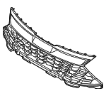 86350P1040 - : Grille for Kia: Sportage Image