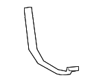 776010C130 - Fuel System: Fuel Tank Assembly Strap for Toyota: Sequoia, Tundra Image