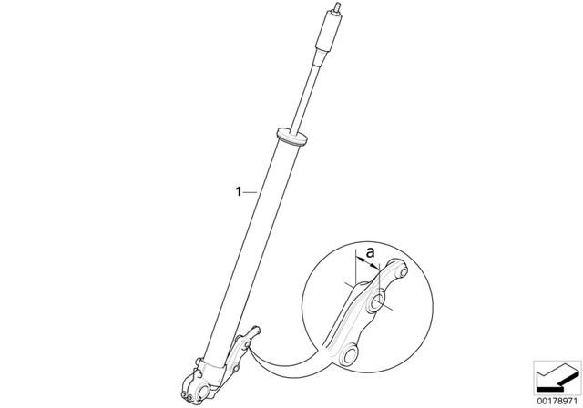 31427720052 - : Slider Tube Right for BMW-Motorrad Image