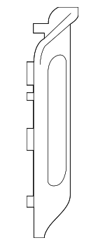 769991LA0A - Body: Rear Pillar Trim Cap for Nissan: Armada Image