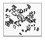 271109N00A - HVAC: AC &amp; Heater Assembly for Nissan: Maxima Image