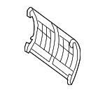 27180JA10A - HVAC: Door for Nissan: Altima, Armada, Maxima, Murano, Quest Image image