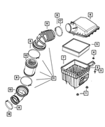 6506855AA - Fuel: Double Ended Stud for Mopar Image
