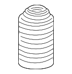 99634350500 - Suspension: Boot for Porsche: 911, Boxster, Cayman Image