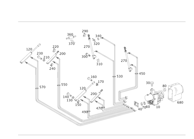 9900500 - Soft Top: Hexagon Head Screw for Mercedes-Benz: CLK320, CLK350, CLK500, CLK55 AMG, CLK550, CLK63 AMG, E550 Image image