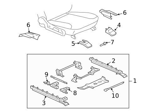 Tracks & Components for 2006 INFINITI Q45 #0