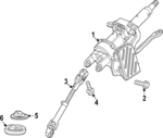 60009164 - Steering: Column Assembly for Buick: Envista | Chevrolet: Trax Image