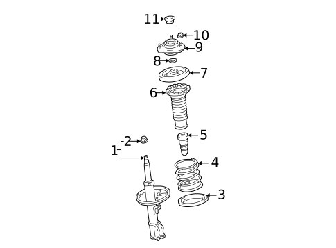 Struts & Components for 2004 Pontiac Vibe #0