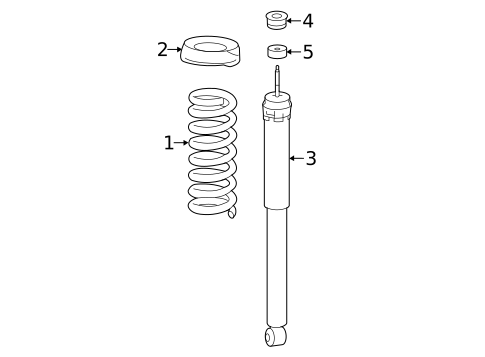 Shocks & Components for 2018 Mercedes-Benz SLC300 #0