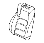 81127TVCL21 - : Seat Back Pad for Honda: Accord Image