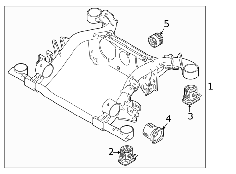 Suspension Mounting for 2024 Volkswagen ID.4 #0