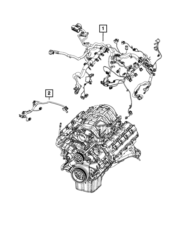 « 68273350AC –  : Moteur Cablage pour Mopar Image »