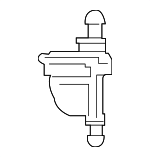 8538552361 - Body: Hose Connector for Toyota: Yaris Image