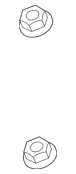 90182A0017 - Body: Wiper Arm Nut for Scion: iM, iQ, tC, xB, xD | Toyota: 4Runner, Avalon, bZ4X, C-HR, Camry, Corolla, Corolla Cross, Corolla iM, Crown, Crown Signia, FJ Cruiser, GR Corolla, Grand Highlander, Highlander, Land Cruiser, Matrix, Mirai, Prius, Prius AWD-e, Prius C, Prius Plug-In, Prius Prime, Prius V, RAV4, RAV4 Prime, Sienna, Solara, Tacoma, Venza, Yaris Image