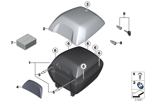 Luggage & Storage for 2024 BMW-Motorrad S 1000 XR | BMW