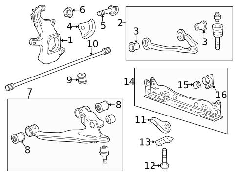 Suspension Components for 2022 Chevrolet Silverado 2500 HD #2