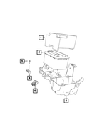 BA94R765AB - Electrical: Storage Battery, Canada for Chrysler: 200, 300, Pacifica, Town &amp; Country, Voyager | Dodge: Challenger, Charger, Grand Caravan, Magnum, Ram 1500, Ram 3500 | Jeep: Cherokee, Commander, Grand Cherokee, Grand Wagoneer, Wagoneer, Wrangler | Ram: 1500, 1500 Classic, 2500, 3500, C/V Image