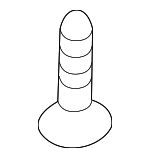 1249304127B - Body: Step Cover Screw for Kia: Borrego, Carnival, EV9, K900, Optima, Sedona, Sorento, Soul, Stinger Image