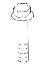 90038528501 - Electrical: Front Bracket Upper Bolt for Porsche: 911 Image