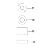 68213176AA - Labels: Coolant System Cap Label for Mopar Image image
