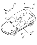 68058015AB - Electrical: Unified Body Wiring for Dodge: Caliber | Jeep: Patriot Image