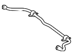 2433206200 - Suspension: Stabilizer Bar for Mercedes-Benz Image