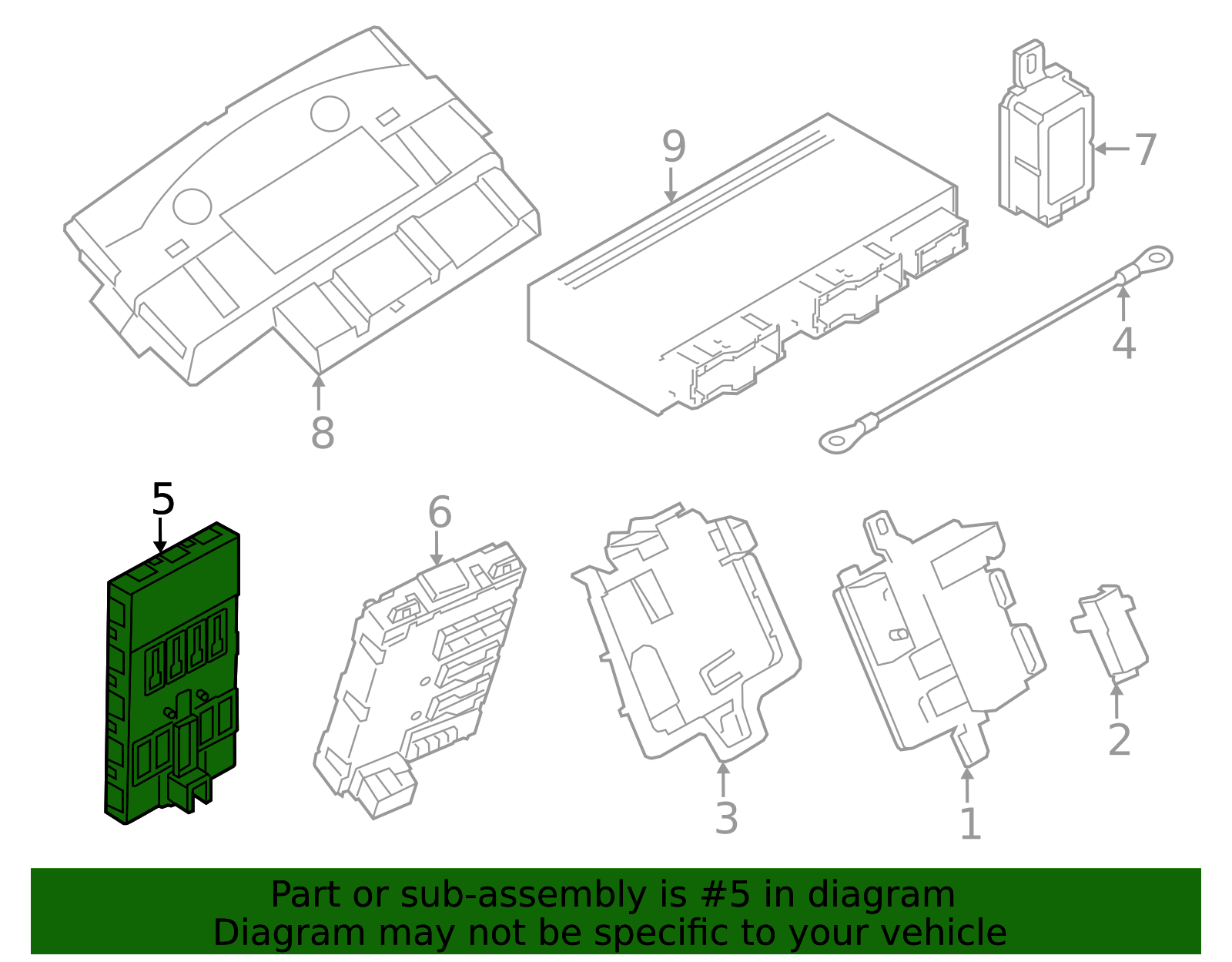 61-35-5-B5D-A68 - Module 2018-2020 BMW | BMW OEM Parts