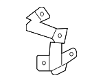 7L0820891A - HVAC: AC Line Bracket for Audi Image