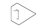 7L0498871 - HVAC: Condenser Bracket for Audi Image