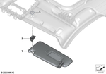 51169462420 - : Sun Visor Right for BMW Image