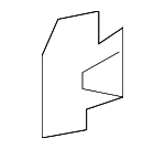 5Q0885473 - Body: Hook for Audi: A3, A3 Quattro, A3 Sportback e-tron, RS3, S3 Image image