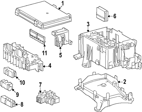 Fuse & Relay for 2025 Toyota Land Cruiser #0