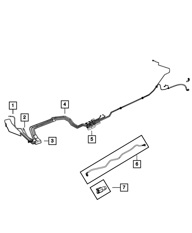 « 52129490AB – Fuel : Carburant Tube pour Mopar Image »