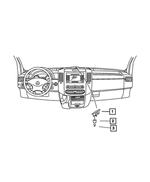 68010513AA - : Parking Assist Display for Mopar Image