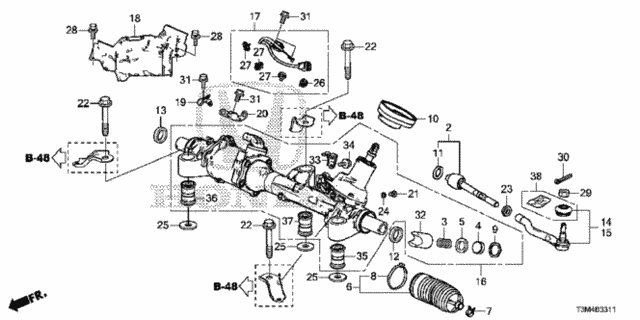 P.S. Gear Box (V6) for 2017 Honda Accord #0