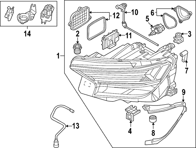 89A941774A - : Composite Assembly for Audi: Q4 e-tron, Q4 e-tron Sportback Image