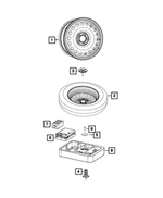 4755293AA - Wheels: With Collar Stud for Mopar Image
