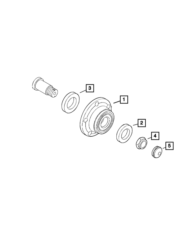 6509736AA - Brakes: Flat Washer for Mopar Image