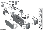 51169283180 - : Mount, Cup Holder for BMW Image