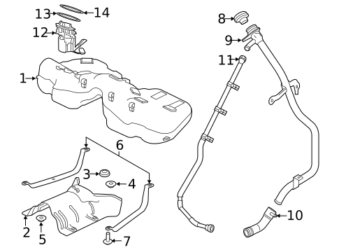 Hardware, Fasteners & Fittings for 2018 Land Rover Range Rover Velar #0