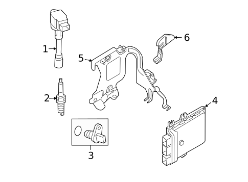 Ignition System for 2010 Nissan Altima #0