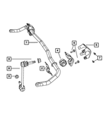 V4895482AC - Front Suspension: Stabilizer Bar Link for Mopar Image