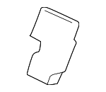 MR966375 - Body: Pad for Mitsubishi: Endeavor Image