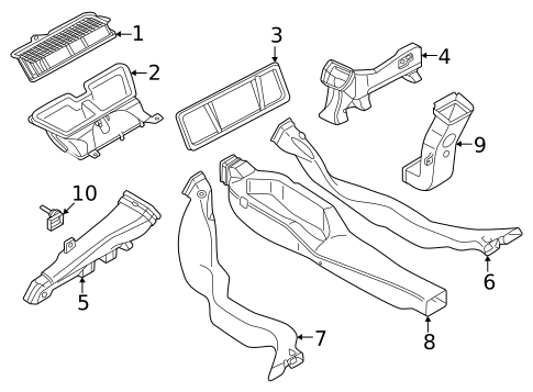 Ducts for 2025 Volkswagen Tiguan #0