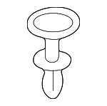 51498166702 - Body: Rear Body Trim Rivet for BMW Image