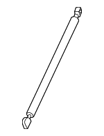 74870T7JH01 - : 2016-2018 Honda HR-V - Stay Assembly L Tailgate Open for Honda: HR-V Image