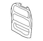 MN80JX8AC - Body: Trim Plate for Chrysler: 300M, LHS Image